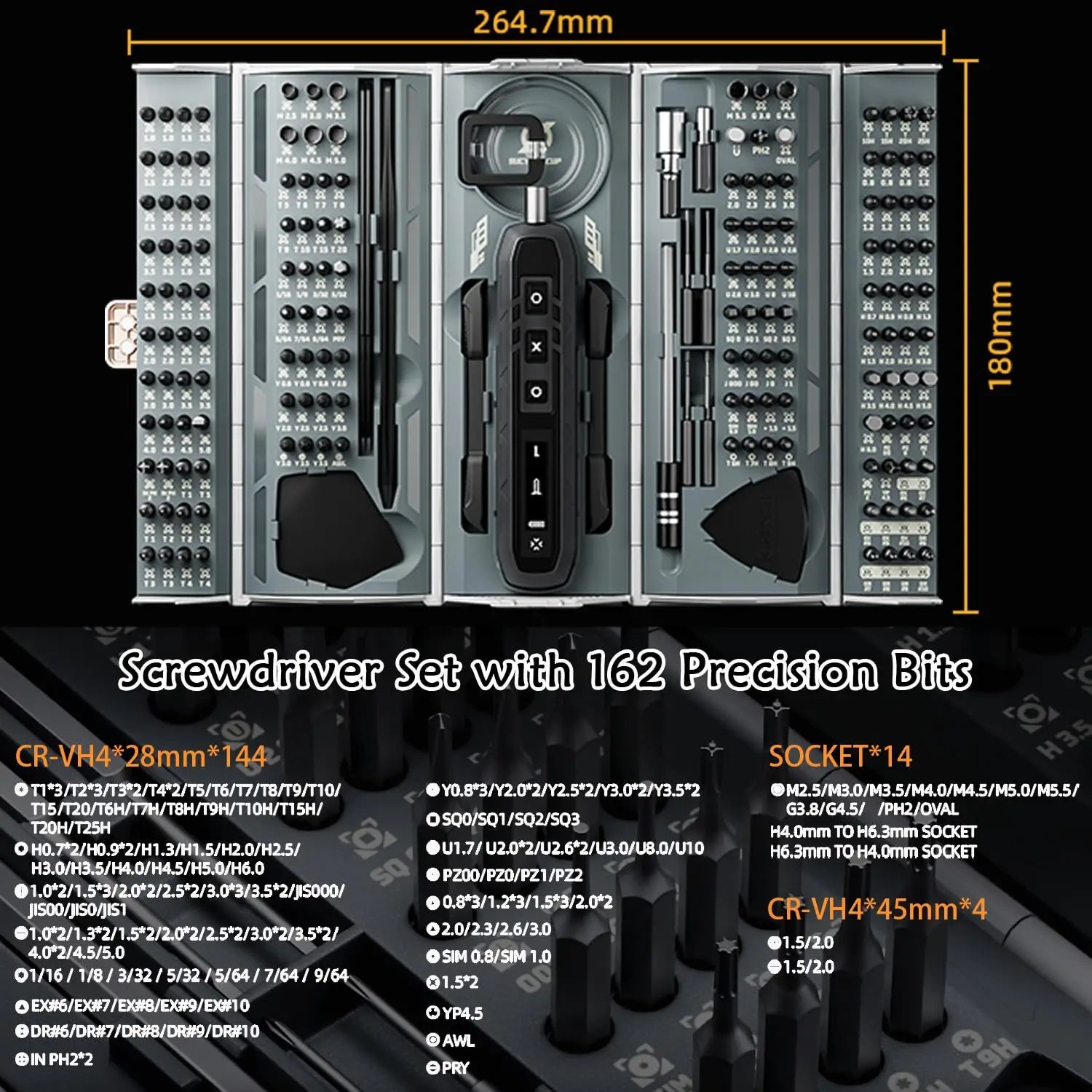 Torque Screws Pro X1 – Cordless Electric Precision Screwdriver with Adjustable Torque