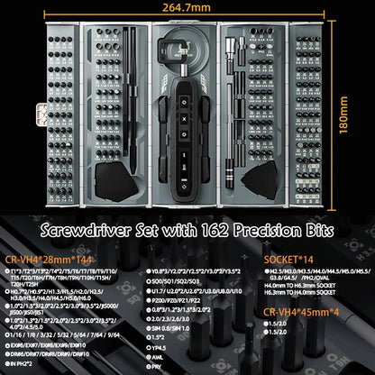 Torque Screws Pro X1 – Cordless Electric Precision Screwdriver with Adjustable Torque