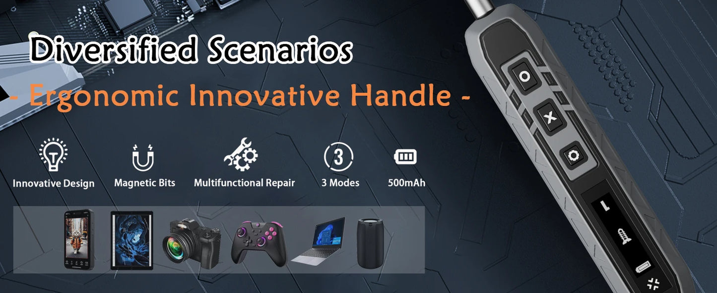 Torque Screws Pro X1 – Cordless Electric Precision Screwdriver with Adjustable Torque