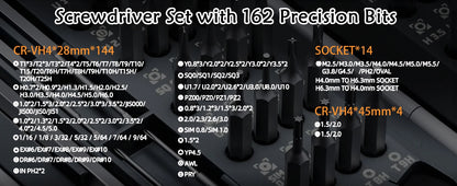 Torque Screws Pro X1 – Cordless Electric Precision Screwdriver with Adjustable Torque