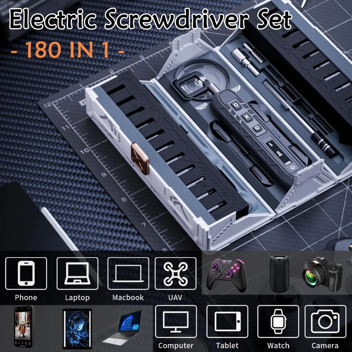 Torque Screws Pro X1 – Cordless Electric Precision Screwdriver with Adjustable Torque